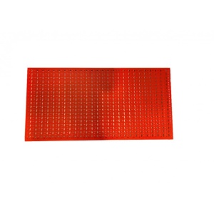 Panou perforat orizontal de 1000x500mm rosu - Img 2
