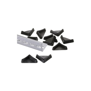 Picioare din plastic, culoare neagră, pachet 10 bucăți - Img 2