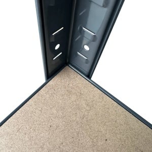 Raft metalic depozitare, 180 x 90 x 40 cm, gri antracit, 5 polite, 175 kg/polita - Img 7