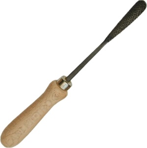 Raspel cu maner pentru sculptura lemn si marmura, 15 cm B68415 Milani Utensili