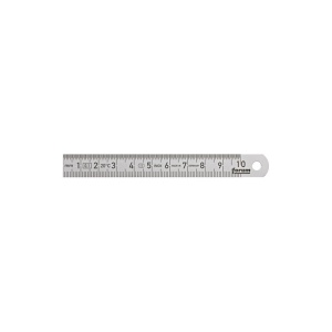 Rigla inox gradata 100x13mm - Img 2