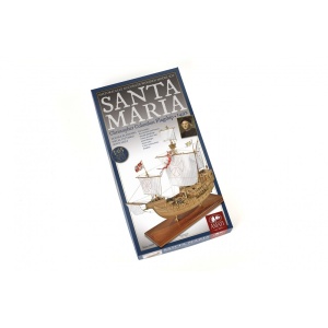 Santa Maria - 1492 Nava amiral al lui Columb, Navomodel Amati, Scara 1:65, Lungime 54cm - Img 3