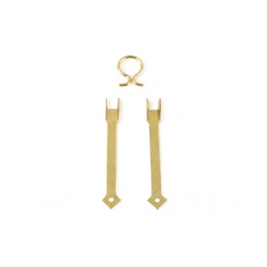Set 10 suporti pentru capete berbec navomodelism, 7mm, Amati