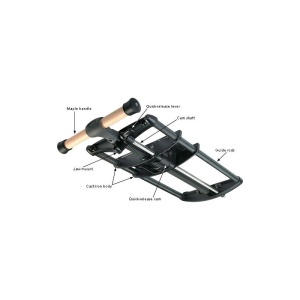 Set 2 garnituri de fălci din piele cu granulație pentru menghina banc de lucru tamplarie Veritas Tools - Img 2