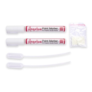 Set 2 markere goale 5 mm pentru vopsea, Angelus