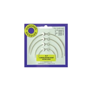 Set ace curbe de cusut manual pentru pielarie CS Osborne SUA - Img 2