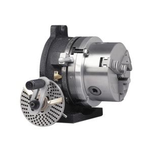Set cap divizor Ø 150 mm cu placute indexabile si universal strung 3 bacuri, Wabeco - Img 4