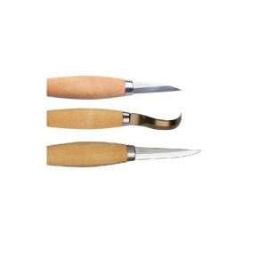 Set cutite sculptura tip carlig, drept, Morakniv - Img 2