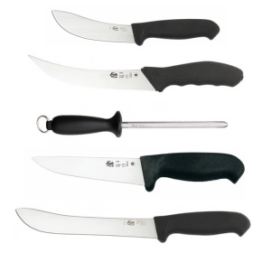 Set profesional cutite macelarie Morakniv Frosts pentru carne vanat/domestice