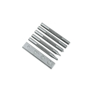 Set scule montaj capse si nituri DELUXE pentru pielarie si marochinarie - Tandy Leather - Img 2