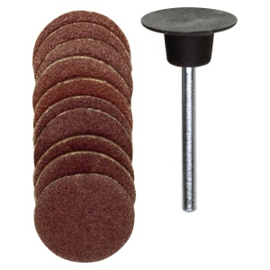 Set suport si discuri din corindon, 18mm, GR120 si GR150, Proxxon 28982