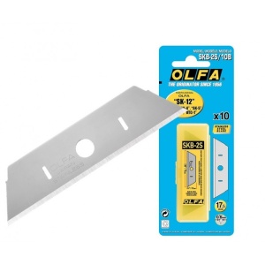SKB-2S/10B Set 10 lame inox pentru cutter de siguranta SK-12 , Olfa - Img 2