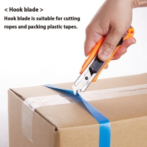 SL20P Cutter profesional de siguranta cu lama carlig 18 mm, NT Cutter - Img 3