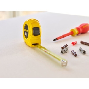 Stanley 0-30-497, ruleta clasica 5m, protectie Tylon, tru-zero, 5m x 19mm, blister - Img 5