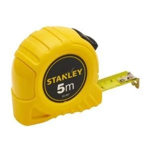 Stanley 0-30-497, ruleta clasica 5m, protectie Tylon, tru-zero, 5m x 19mm, blister - Img 2