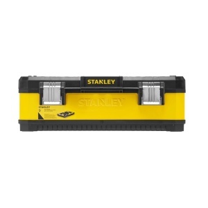 Stanley 1-95-614, Cutie de scule galvanizata din metal+plastic, 26inch - Img 3