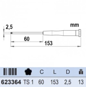 Surubelnita electronica cu profil TS, 619 E, Unior - Img 6