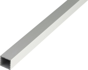 Teava patrata din aluminiu, lungime 1000 mm - Img 1