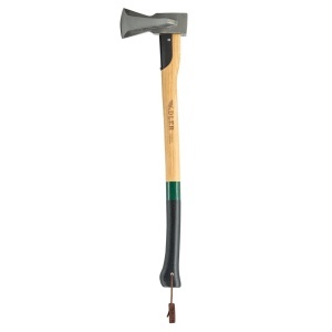 Topor despicare lemne de foc cu teaca din piele, Long Splitter Adler - Img 2