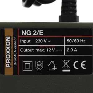 Transformator MICROMOT NG 2/E, cu control al turatiei, Proxxon 28707 - Img 11