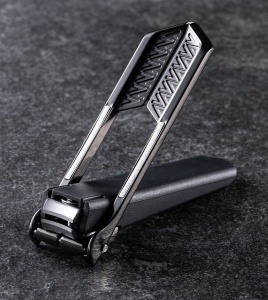 Unghiera marime M Revolver neagra din inox, Kai Japonia - Seria AUGER - Img 4