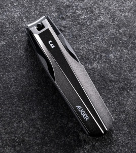 Unghiera marime M Standard neagra din inox, Kai Japonia - Seria AUGER - Img 2