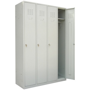 Vestiar metalic 4 usi , 1150x450x1800 mm