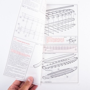 1022 Planuri constructie navomodel Amati Canoniera Arrow - Img 3