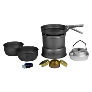 150272 27-2 HA Set serie 27 ALUMINU ANODIZAT , pentru gatit in camping, Trangia