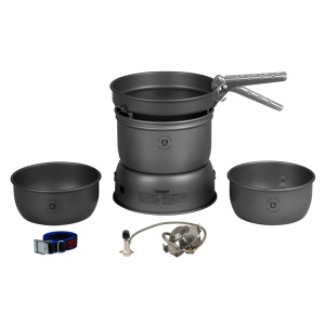 157271 27-1 HA/GB Set serie 27 ALUMINU ANODIZAT , pentru gatit in camping, Trangia - Img 2