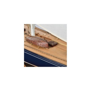 1700/85 ENDEAVOUR-J Class Yacht, Goeleta - 1934 - UK Challenger, Scara 1:50, Navomodel Amati, Carena din lemn - Img 10