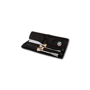 3700 DS Set 4 dalti sculptura lemn lungi, Two Cherries - Img 2