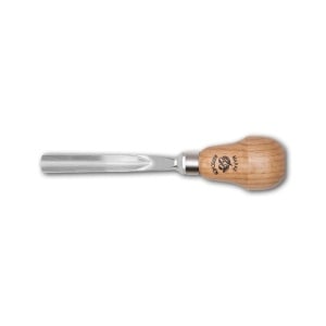 5640 Dalta forma V curba scurta pt sculptura, maner para CUT 39 Two Cherries.