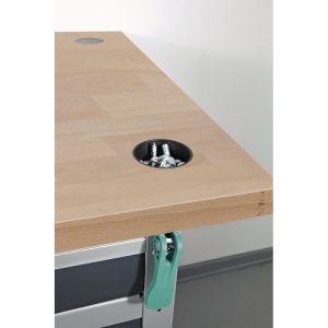 6045000 Blat banc de lucru "L", 1610x650x30 mm, Wolfcraft - Img 4