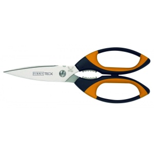 743020 Foarfeca pentru kevlar / fibra de carbon / compozite, 20cm , dreapta cu ambele falci serate, Kretzer