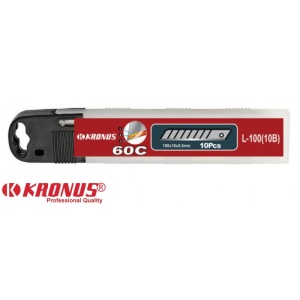 7556.1 C60 Set 10 lame cutter segmentate 18 mm, KRONUS - Img 2