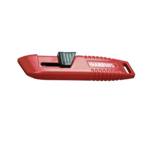 7556S Cutter 18 mm cu dubla securitate autoretractabil, KRONUS