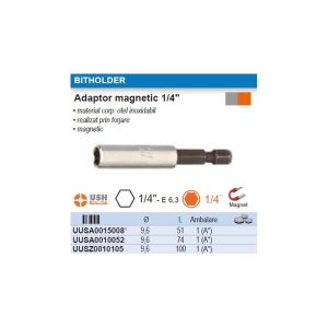 Adaptor magnetic 1/4" USH - Img 2