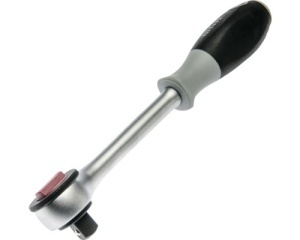 Antrenor cu clichet reversibil WGB 1/2" 250 mm, crom-vanadiu