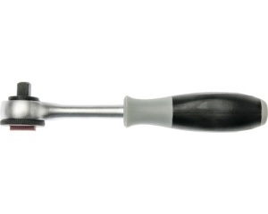 Antrenor cu clichet reversibil WGB 3/8" 200 mm, crom-vanadiu