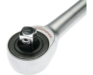 Antrenor cu clichet WGB 1/2" 390 mm, 60 dinți, crom-vanadiu - Img 2