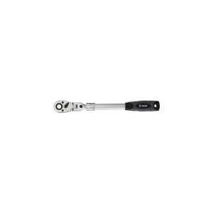 Antrenor cu clichet WGB 3/8", cu intermediar cardanic și mner telescopic, crom-vanadiu - Img 4