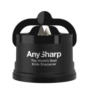 ANY- Black Dispozitiv de ascutit cutite cu carcasa plastic, Black, Anysharp - Img 2