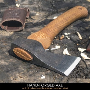 AX1 Topor cioplire si bushcraft, BeaverCraft - Img 5
