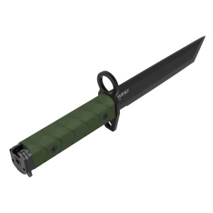 Baioneta tactica SOG BAR15T Tanto Bayonet OD, otel AUS-8, lama 180 mm - Img 4