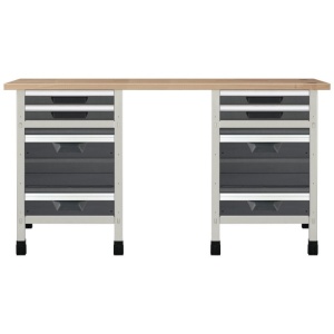 Banc de lucru 1610x650x860 mm, Nr. 4, Wolfcraft - Img 2