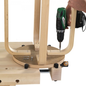 Banc de lucru pentru tamplarie NORDIC 1450 + dulap 0042, Sjobergs - Img 24