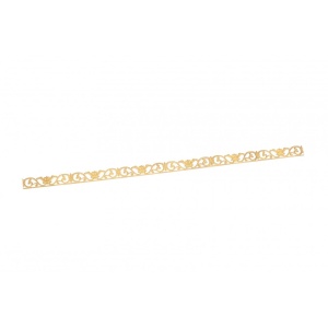 Banda decorativa din alama pt navomodele / hobby, 10 x250mm, Amati Italia