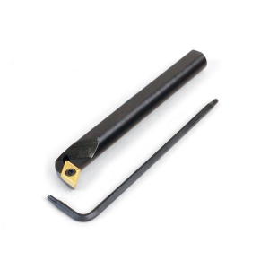 Bare de alezat cu insertie din carbura de tip RH 55°, 8mm pentru strung Sherline - Img 2