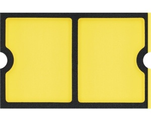 Bază din burete pentru sertare WGB 268x38x171 mm, 2 compartimente